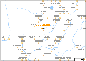 map of Payāgon