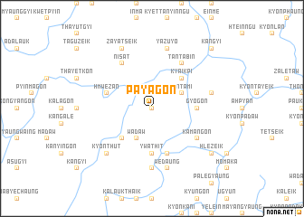 map of Payāgon