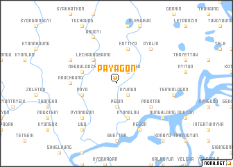 map of Payāgon