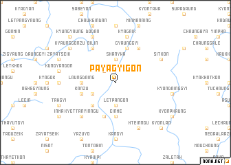 map of Payāgyigon