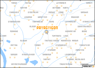 map of Payagyigon