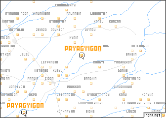 map of Payagyigon