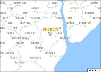 map of Payāgyi