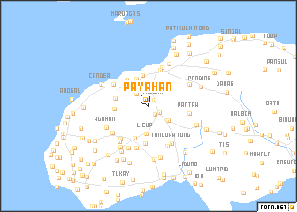 map of Payahan