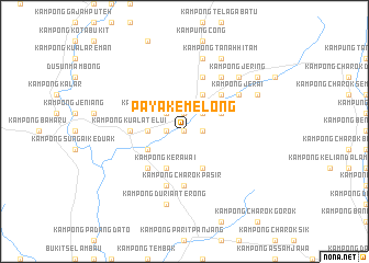 map of Paya Kemelong