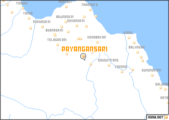 map of Payangansari