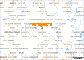 map of Paya-ngokto