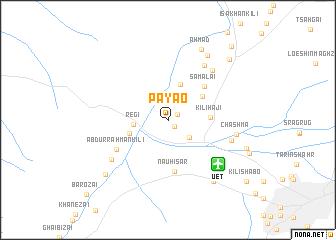 map of Pāyāo