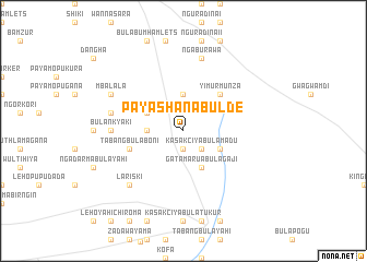 map of Payashan Abulde