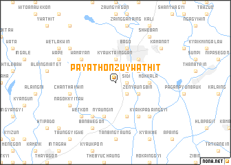 map of Payathonzu Ywathit