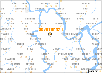 map of Payathonzu