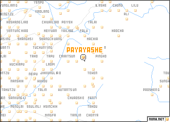 map of P\