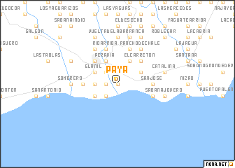 map of Paya