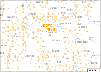 map of Paya