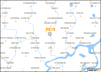 map of Paya