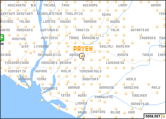 map of Pa-yeh
