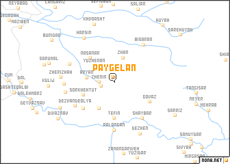 map of Pāygelān