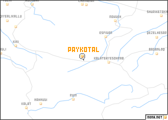 map of Pāykotal