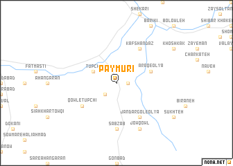 map of Pāy Mūrī