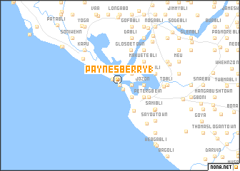 map of Paynesberry (1)