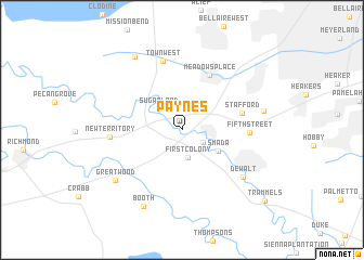map of Paynes