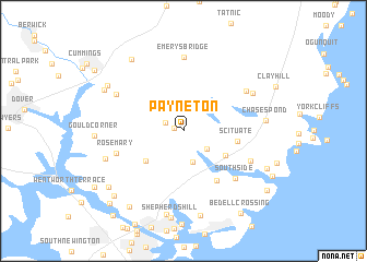 map of Payneton