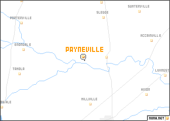 map of Payneville