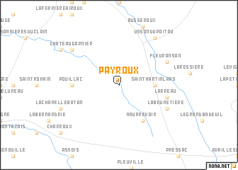 map of Payroux