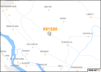 map of Payson