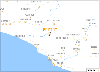 map of Paytay