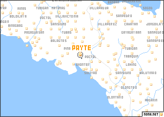 map of Payte