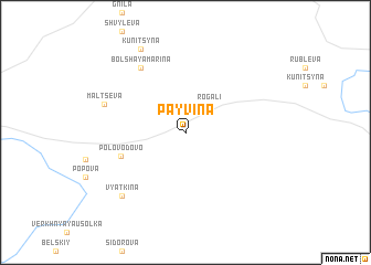 map of Payvina