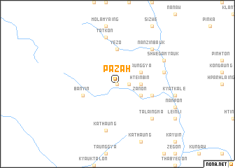 map of Pazah