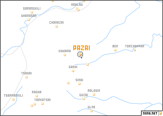 map of Pazai