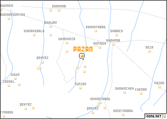 map of Pazan