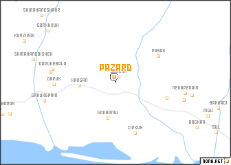 map of Pāzard