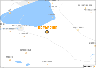 map of Pazderino