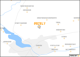 map of Pazely