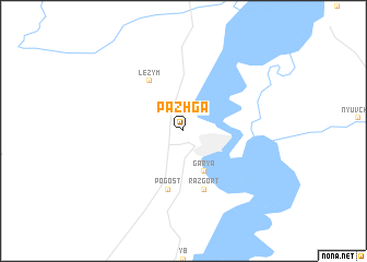 map of Pazhga