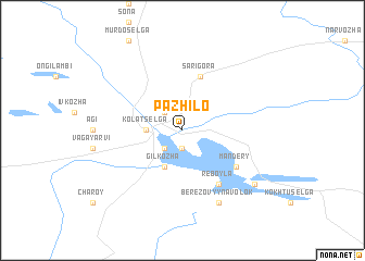 map of Pazhilo