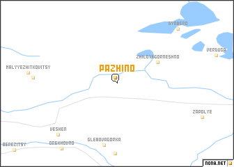 map of Pazhino