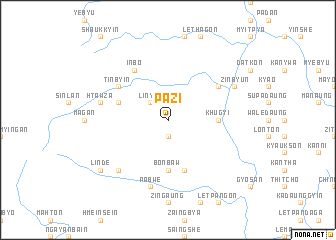 map of Pazi