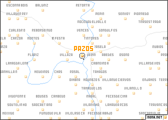 map of Pazos