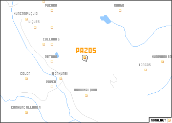 map of Pazos