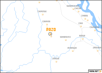 map of Pazo