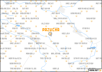 map of Pazucha
