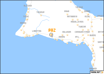 map of Paz