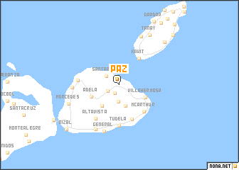 map of Paz