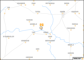 map of Pa