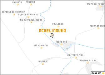 map of Pchelinovka